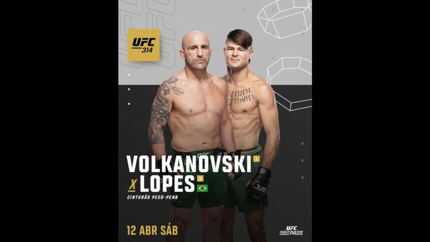 tudo sobre o UFC 314
