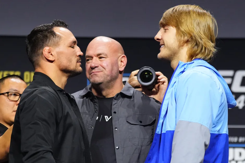 l-r-opponents-michael-chandler-978101218 Tudo Sobre o UFC 314: 7 Motivos Para Não Perder Esse Mega Evento