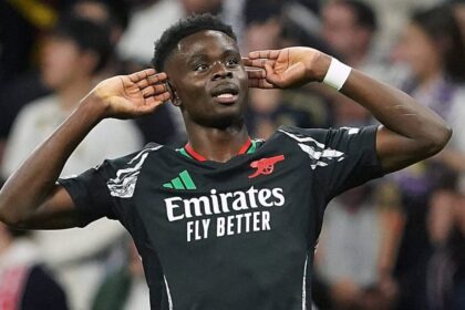 jogos de volta quartas champions league: Saka