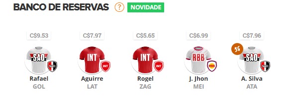 Cartola-News-Oficial-10a-Rodada-reserva CartolaNews Oficial: Escalação da 10ª Rodada