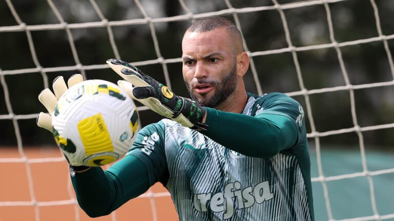 Goleiro Weverton Palmeiras: segurança garantida na rodada 7
