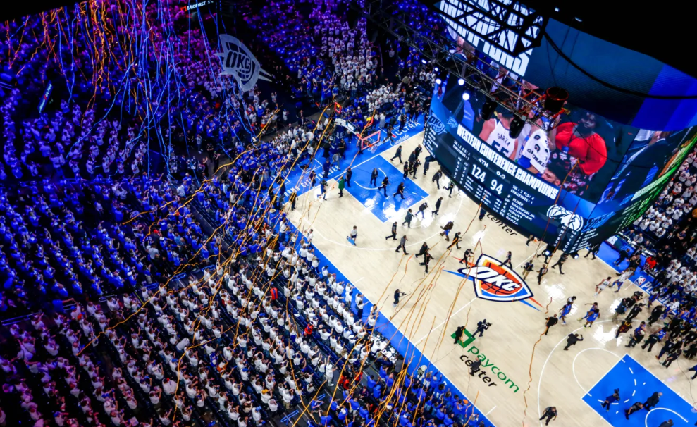 Ginasio-okc-lotado Game 7 the NBA Finals: Pacers e Thunder decidem tudo