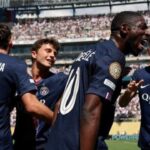 semifinal do mundial de clubes 2025: Dembelé comemora o gol