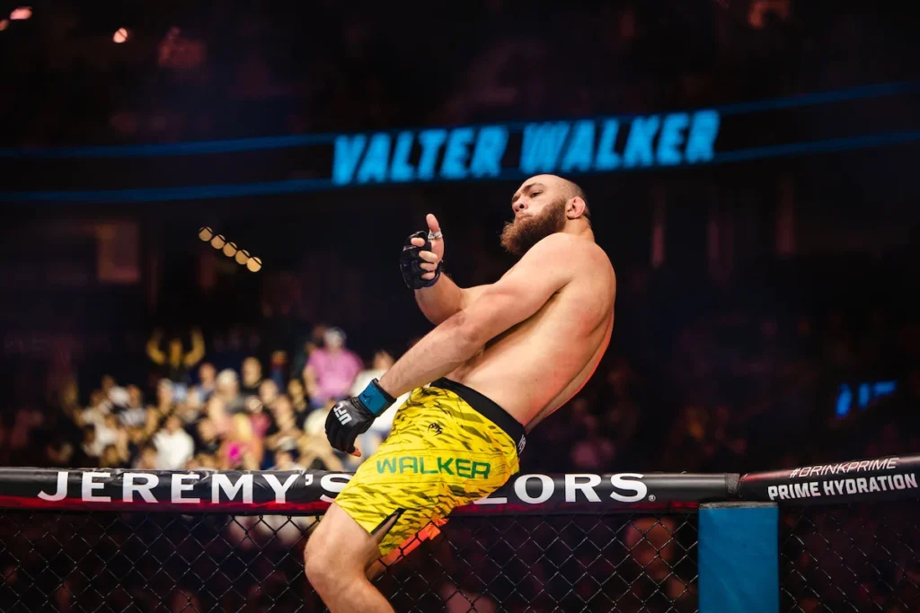 valter-walker-comemoracao-ufc-nashville-1024x683 UFC Nashville 2025: Derrick Lewis brilha com nocaute em 35s