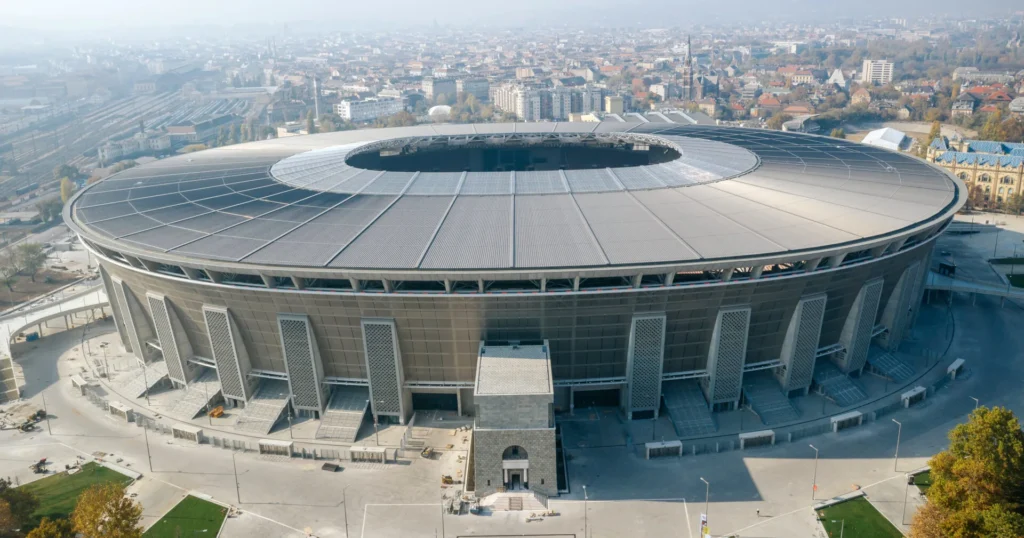 Puskas_Arena_05-1024x538 Fase de Liga da Champions League 2025/26: Sorteio e Detalhes dos Jogos
