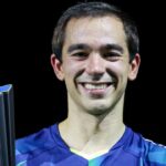 Hugo Calderano comemora título do WTT Foz do Iguaçu 2025