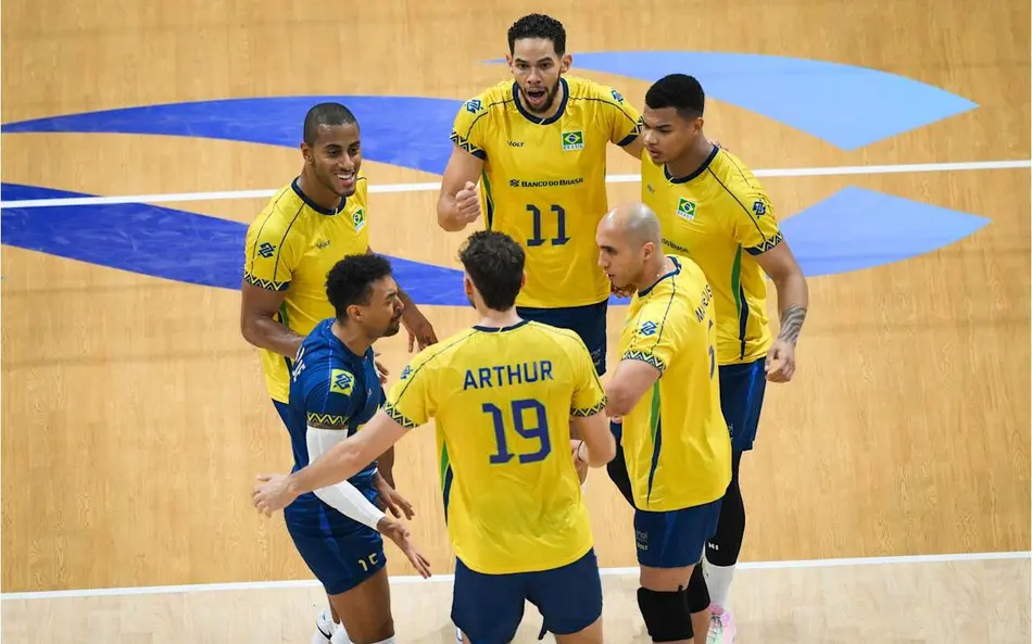 Vitória do Brasil no Mundial de Vôlei Masculino