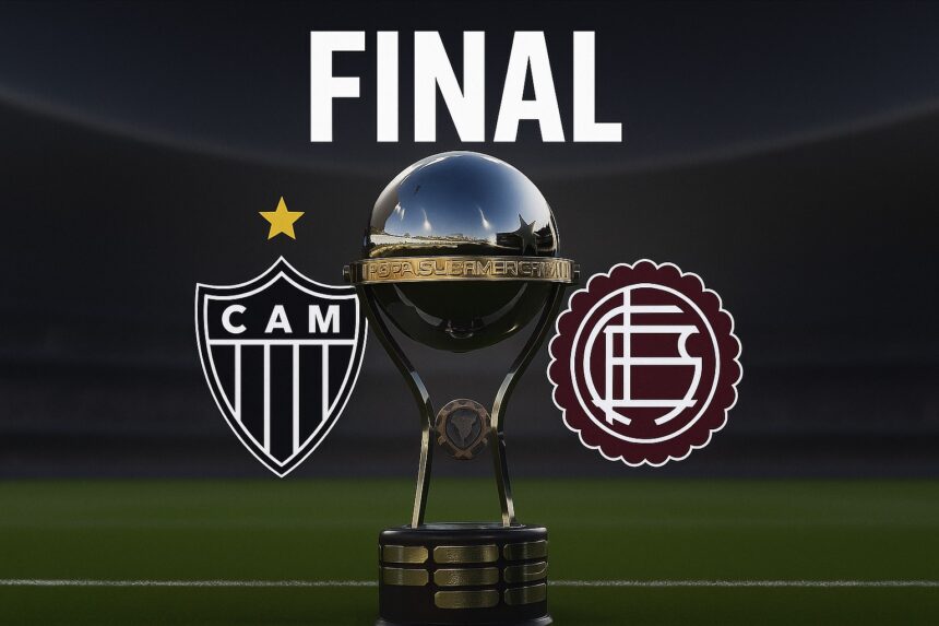 Atlético x Lanús fazem final da Sul-Americana 2025