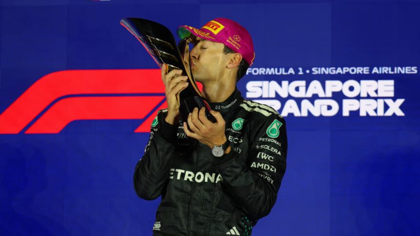 Gp de Singapura 2025: George Russel vence