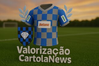 Time de Valorização CartolaNews Rodada 26 no Brasileirão
