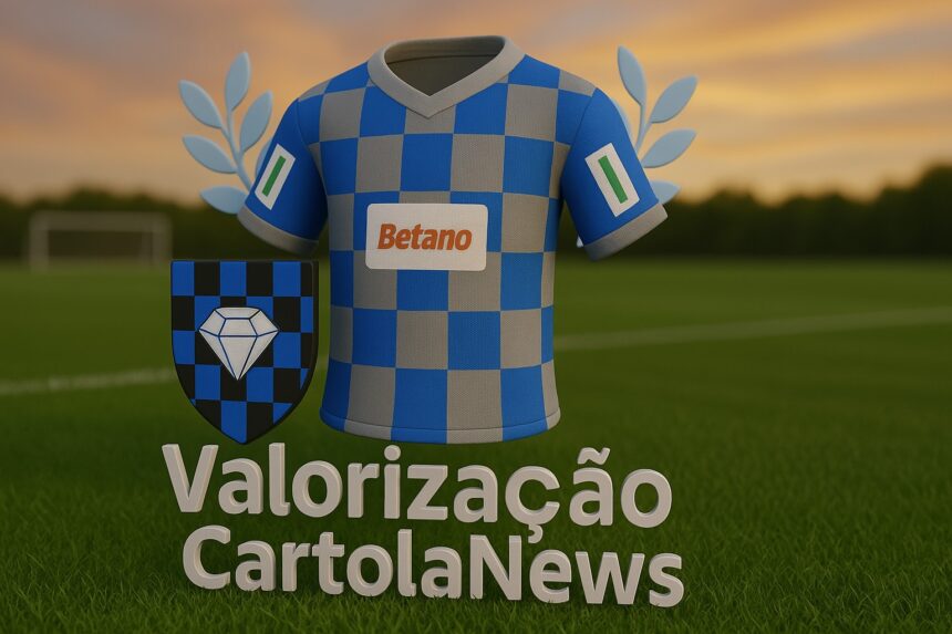 Time de Valorização CartolaNews Rodada 27 no Brasileirão 2025.