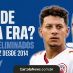 Chiefs fora dos playoffs fim da sequência desde 2014