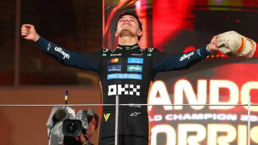 Lando Norris campeão mundial