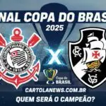 final Copa do Brasil 2025 – taça em jogo na decisão
