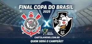 final Copa do Brasil 2025 – taça em jogo na decisão