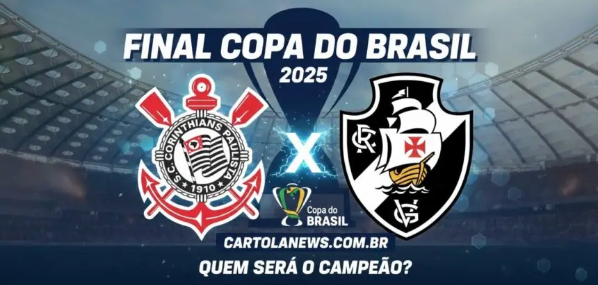 final Copa do Brasil 2025 – taça em jogo na decisão