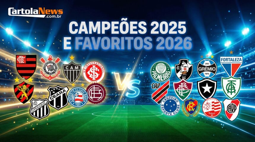 Estaduais 2026 - Favoritos