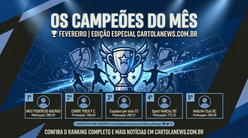 CartolaNews - Fevereiro