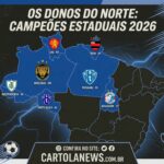 campeões estaduais do norte em 2026