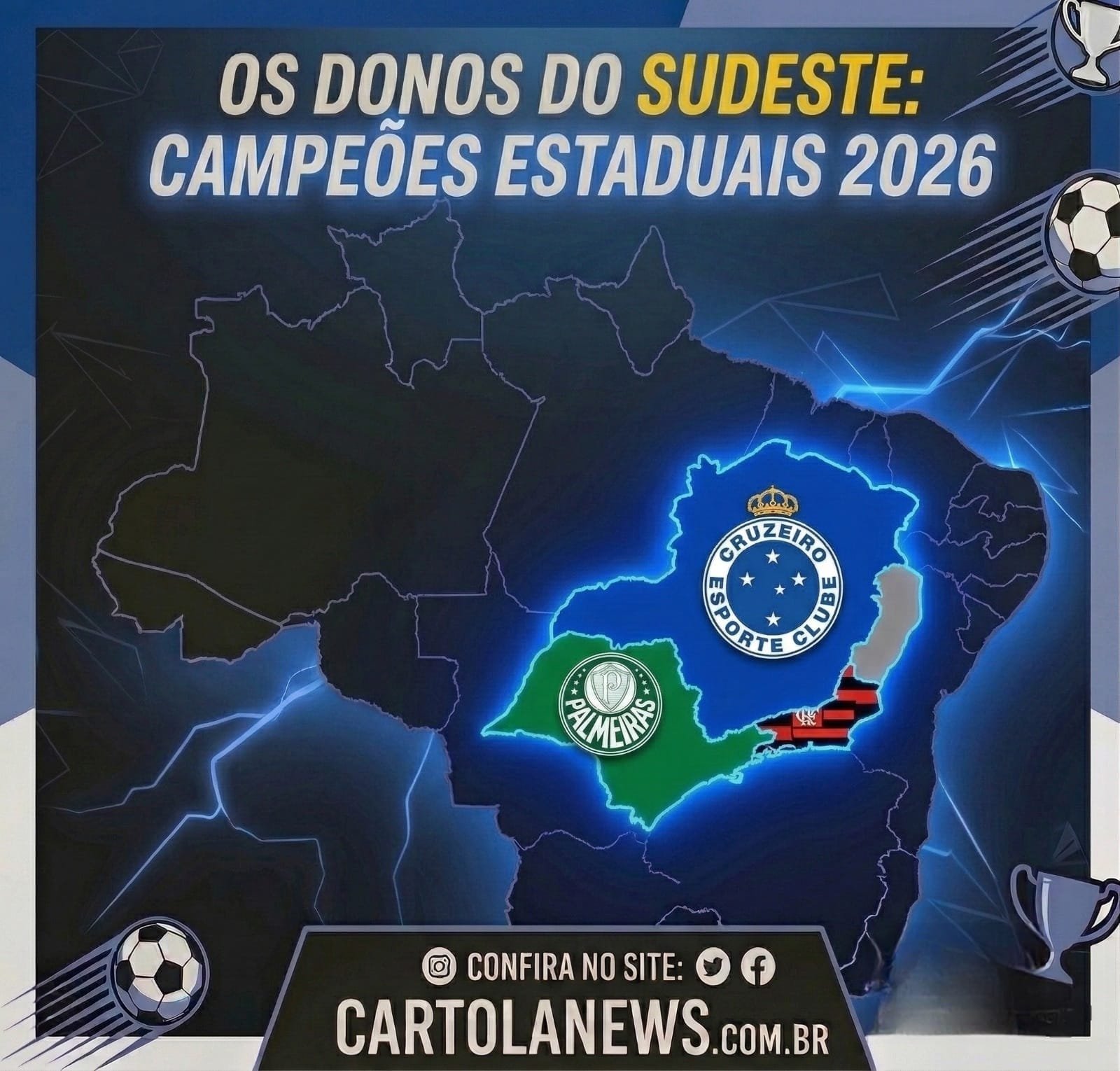 campeoes-estaduais-do-sudeste Estaduais