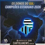 campeões estaduais do sul