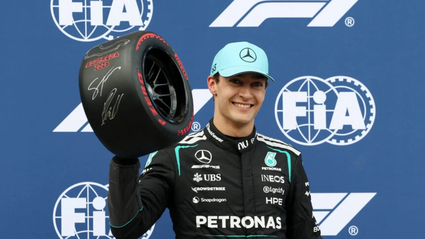 George Russell vence o GP da Austrália 2026 pela Mercedes