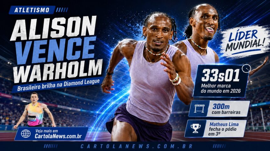 Alison dos Santos na Diamond League