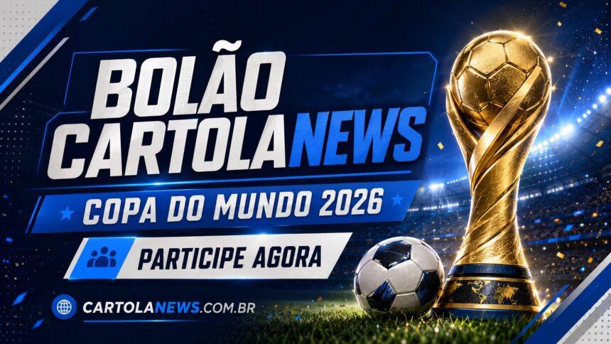 Capa Bolão CartolaNews 2026