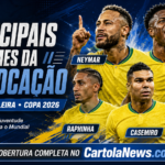 convocação do Brasil para Copa 2026