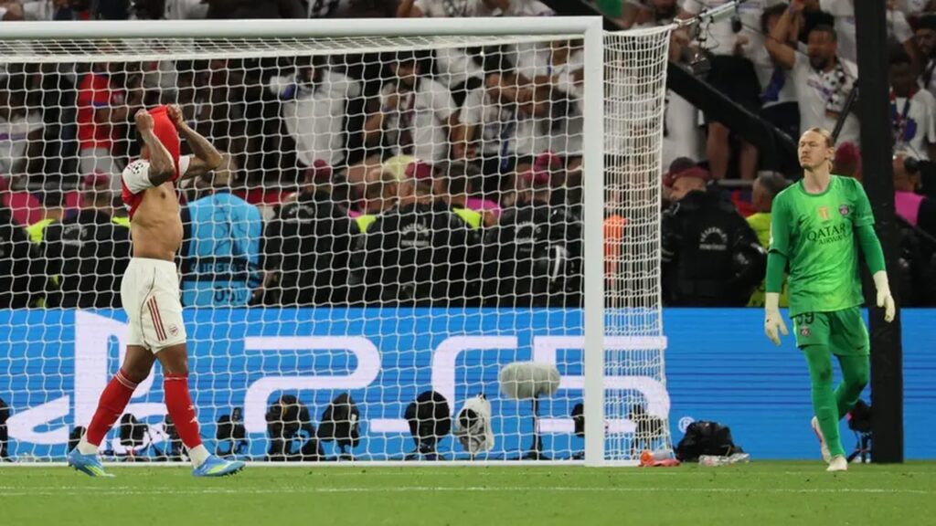 gabriel_arsenal_safonov_1280x720-1024x576 PSG Bicampeão da Champions League 2026: Título nos Pênaltis Sobre o Arsenal em Budapeste
