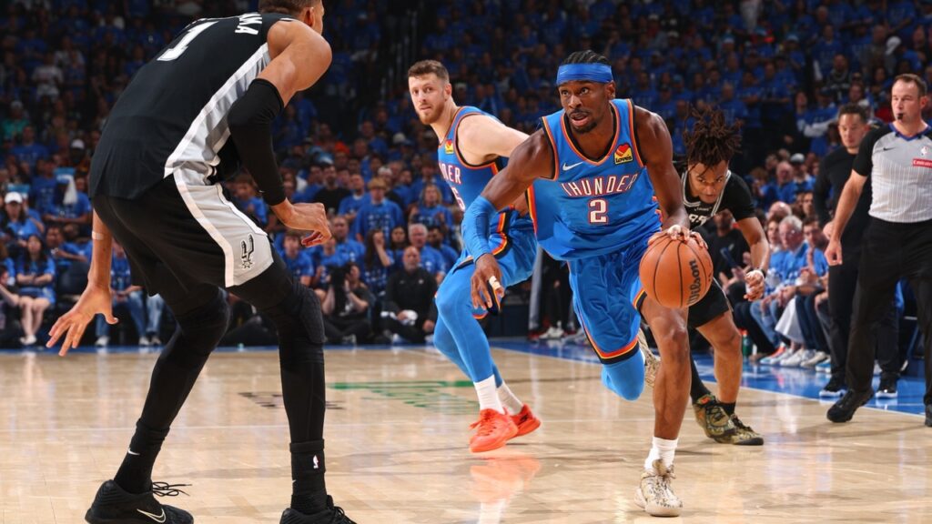 thunder-spurs-1280x720-1-1024x576 Spurs Campeão da Conferência Oeste 2026: Wembanyama Conduz San Antonio às Finais da NBA