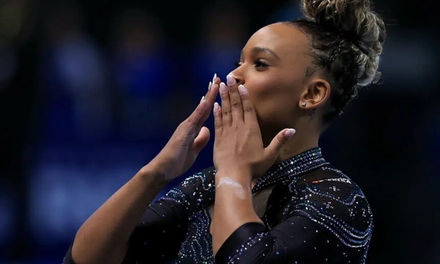 Rebeca Andrade comanda prata do Brasil no Pan de ginástica artística