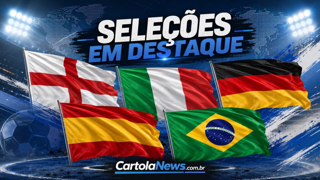 Selecoes-1024x576 Clubes nas Copas: ranking histórico tem Barcelona líder e Inglaterra no topo por país