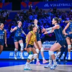 Brasil na final da VNL após vencer a Itália no tie-break.