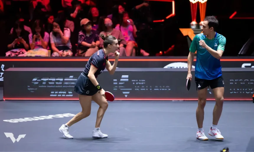 Calderano e Bruna avançam à semifinal do WTT de São José.