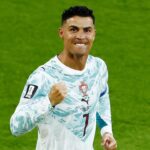 Cristiano Ronaldo comemora gol de pênalti na vitória de Portugal 2 a 1 Croácia na Copa do Mundo 2026