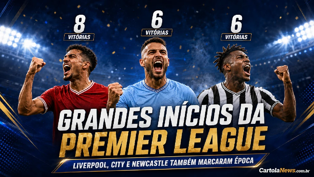 Chelsea de 2005-06 venceu nove jogos consecutivos na Premier League.