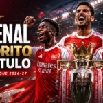 Premier League 2026-27 tem Arsenal como favorito ao título.