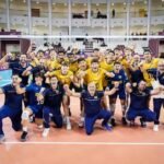 Seleção Brasileira Sub-17 reunida após a conquista da medalha de bronze