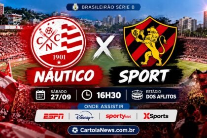 Aflitos recebe Náutico x Sport pela 30ª rodada da Série B.