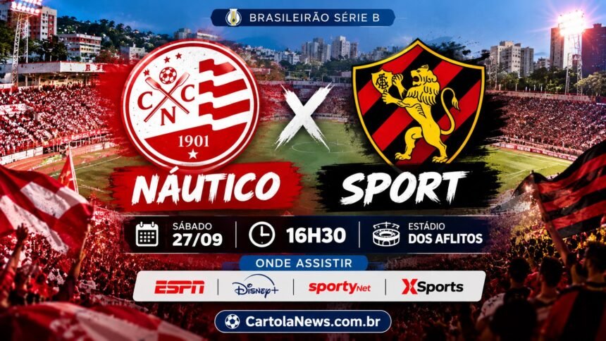 Aflitos recebe Náutico x Sport pela 30ª rodada da Série B.
