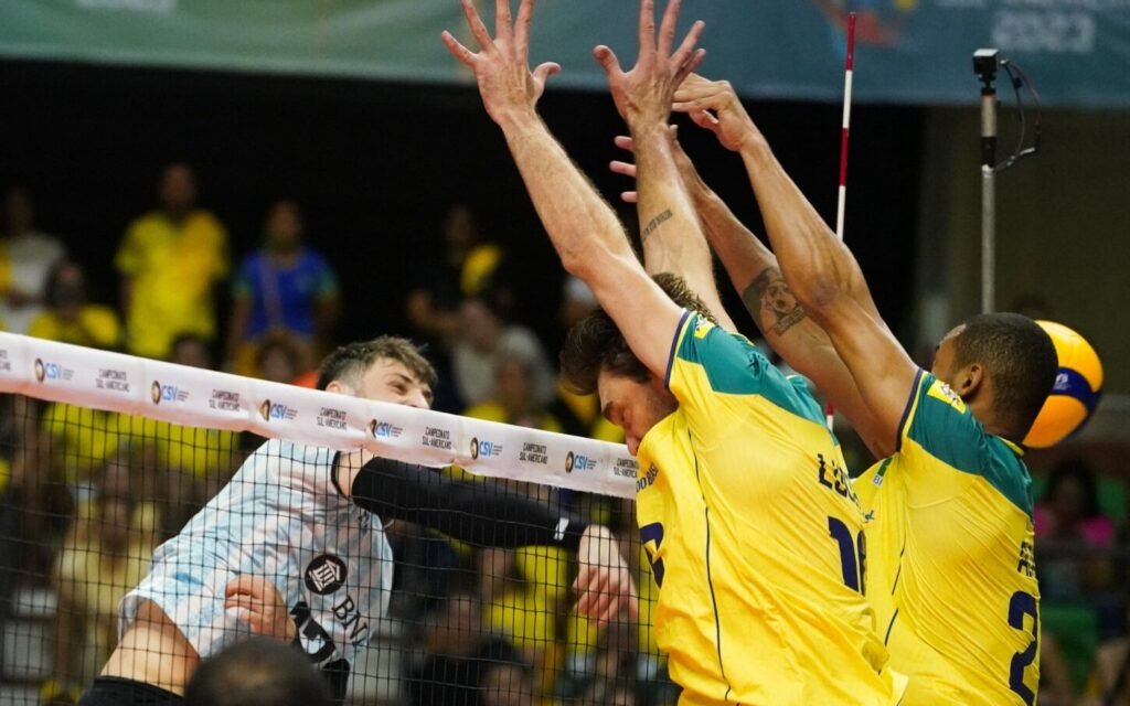 Brasil x Argentina destacando Sul-Americano