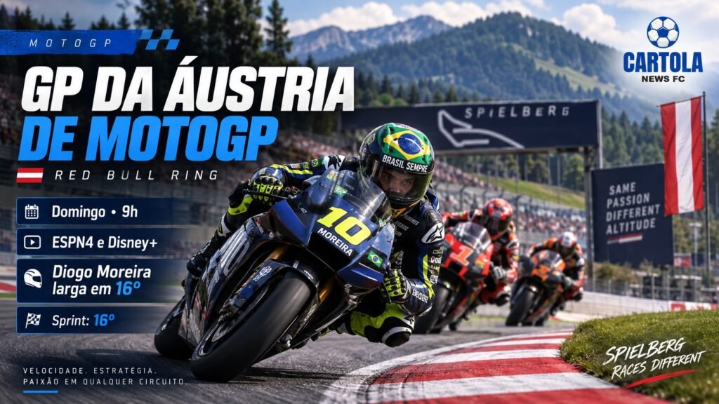 GP da Áustria de MotoGP no circuito Red Bull Ring