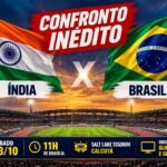 Índia x Brasil será disputado pela primeira vez na história em Calcutá