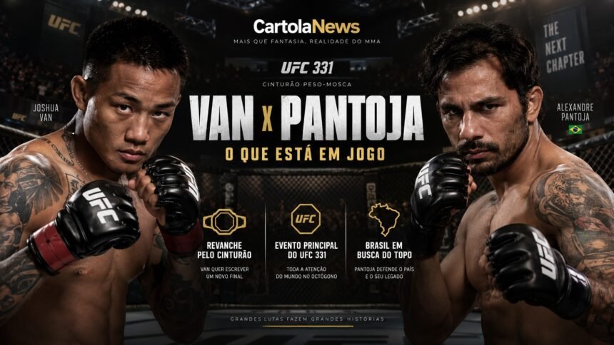 Joshua Van x Pantoja disputam o cinturão no UFC 331