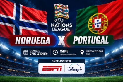 Noruega x Portugal pela UEFA Nations League 202627