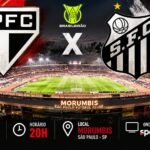 São Paulo e Santos disputam posições no Brasileirão 2026