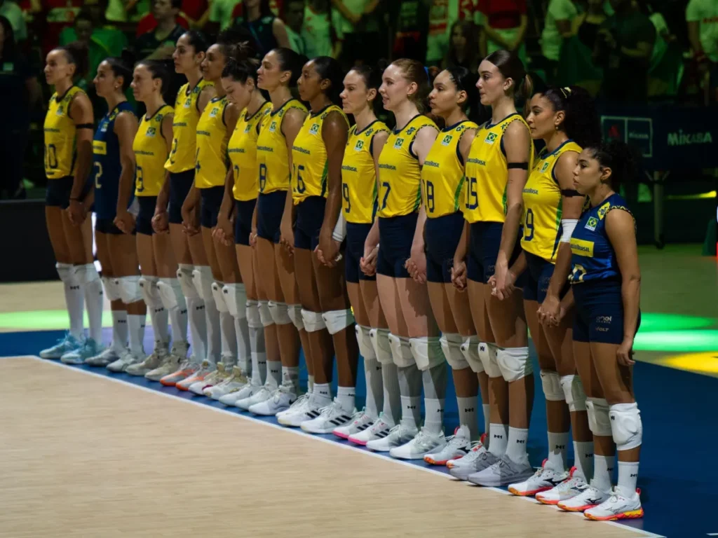 Seleção Brasileira feminina de vôlei antes da estreia