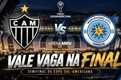 Atlético-MG x Montevideo City Torque pela semifinal da Sul-Americana 2026.