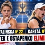 Chwalinska e Kartal chegam à final do WTA Wuhan 2026.